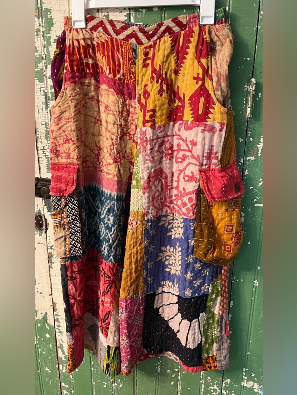 Earthbound Boho Patchwork Pants Size Small